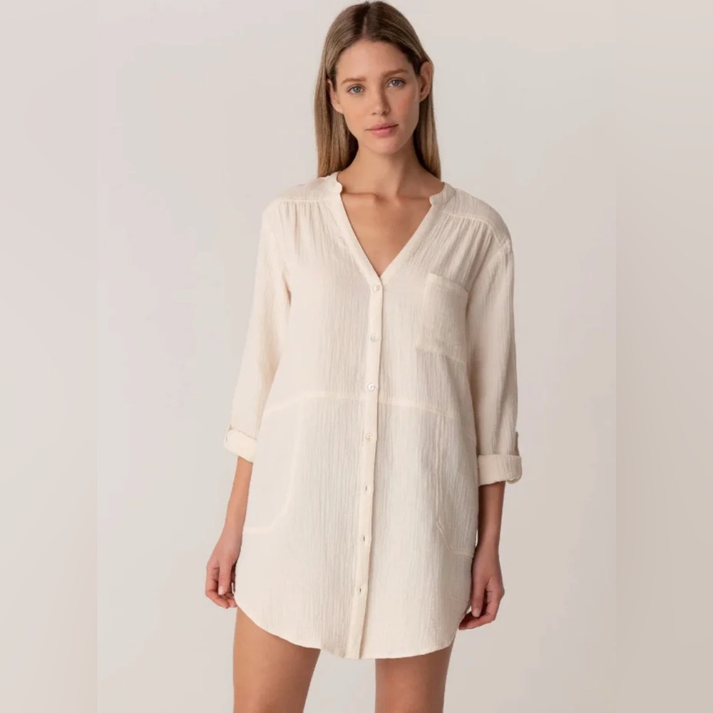 Lovestitch Moonlight Button Front Top - image 3